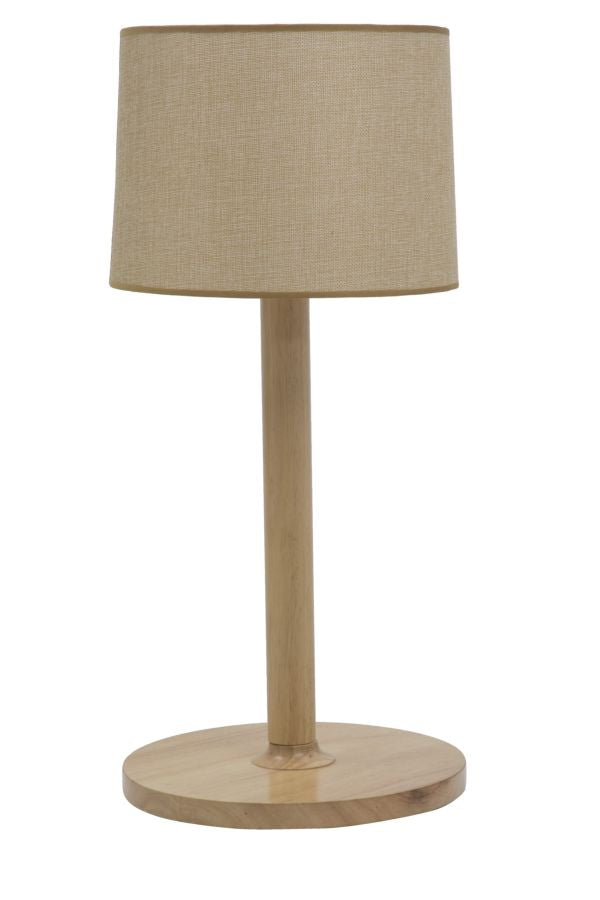 Lampada da Comodino Abat Jour con Paralume in Tessuto E14 29,5x21x43,5 cm  Beige – acquista su Giordano Shop
