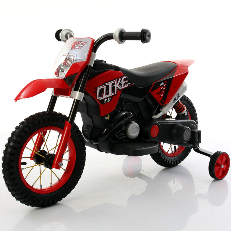 Moto Elettrica per Bambini 6V Babyfun Rossa