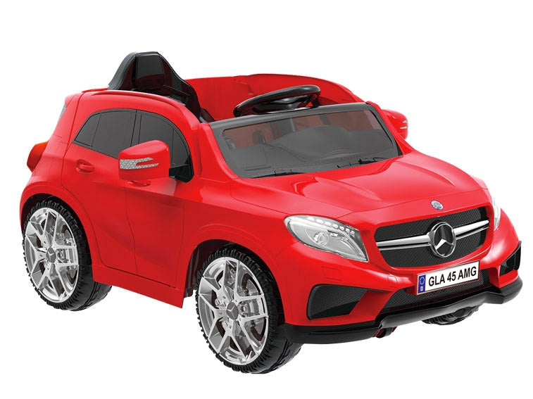 Macchina elettrica per bambini Mercedes Benz GLA rossa con