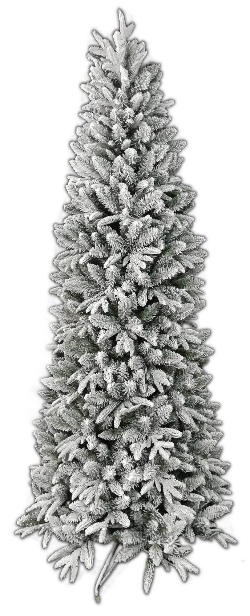 Albero di Natale Artificiale Innevato Vanzetti Pino del Gargano Slim Verde  Varie Misure – acquista su Giordano Shop