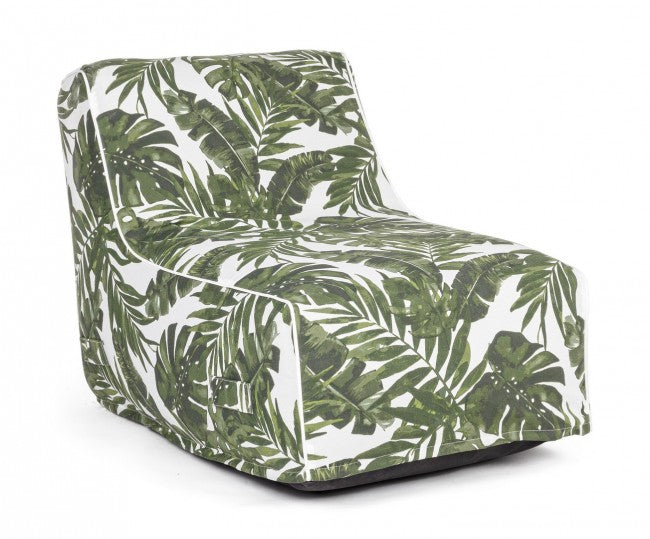 Pouf gonfiabile verde