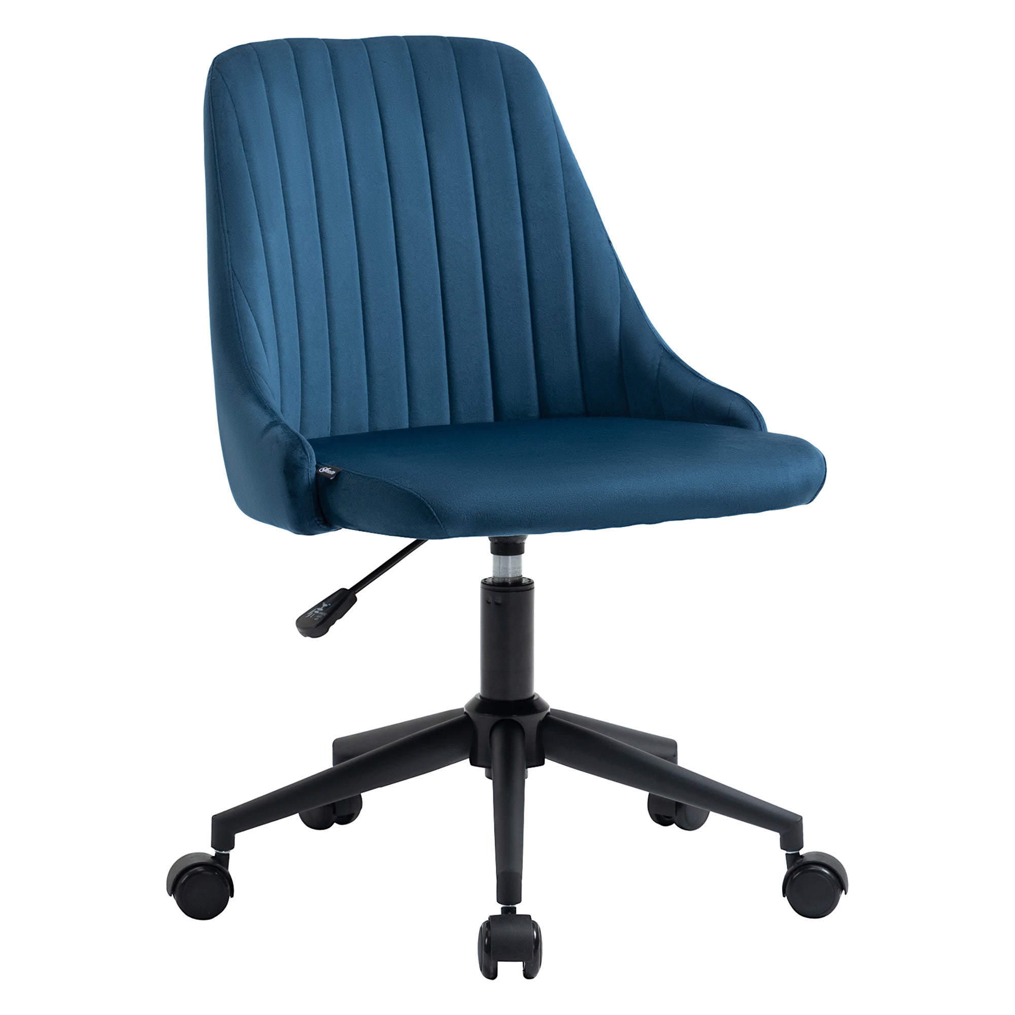 Sedia Operativa da Ufficio 50x58x77-85 cm in Tessuto Effetto Velluto Blu – acquista  su Giordano Shop