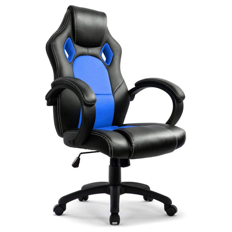 Sedia da Gaming Ergonomica 72x57x134 cm in Tessuto Nera e Blu – acquista su  Giordano Shop