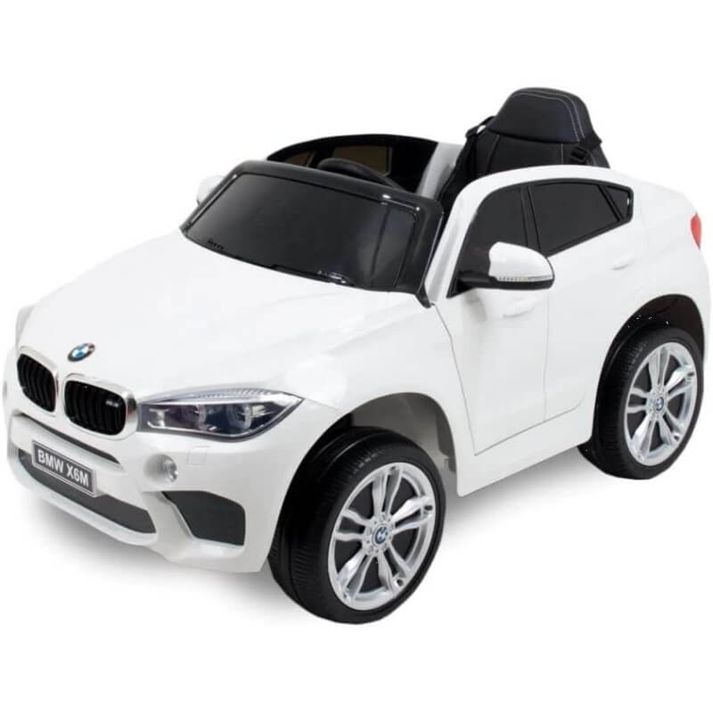 Macchina Elettrica per Bambini 12V con Licenza BMW X6M Bianco – acquista su  Giordano Shop