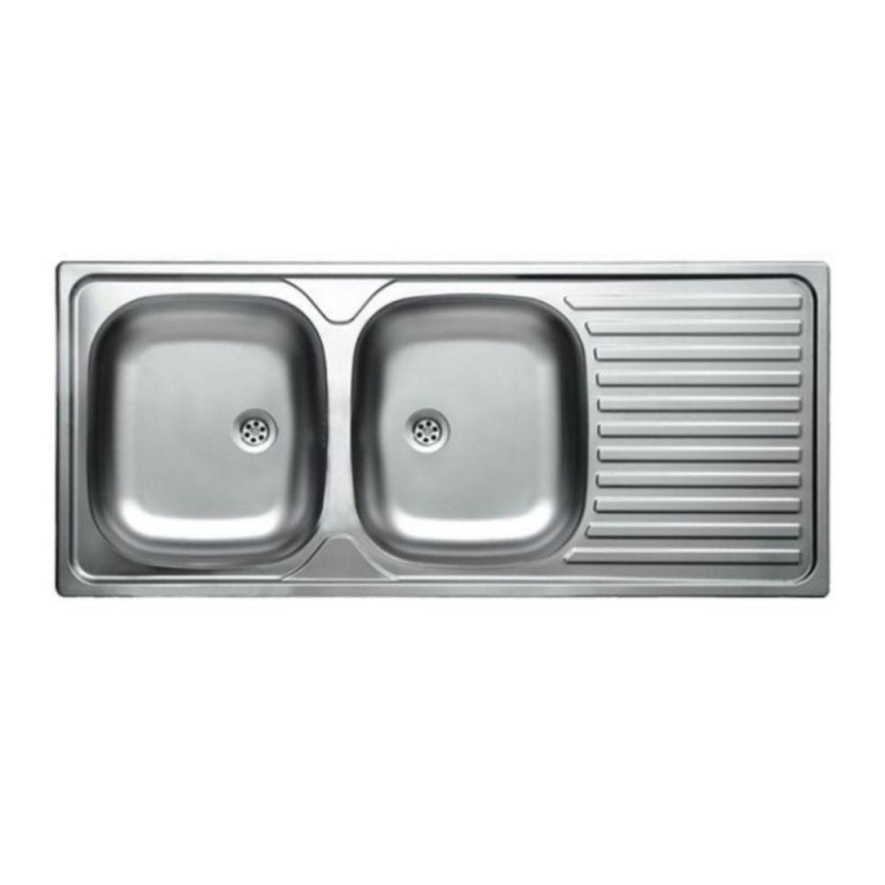 Lavello Cucina 2 Vasche 86x50 cm in Acciaio Inox Apell Venezia – acquista  su Giordano Shop