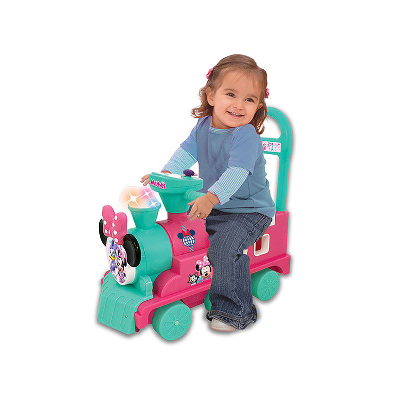 Treno Cavalcabile 54x25x51 cm per Bambini Minnie Rosa -2