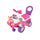 Aereo Cavalcabile 54x46x38 cm per Bambini Minnie Rosa