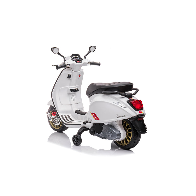 Piaggio Vespa Full Elettrica 12V per Bambini Bianca   -4