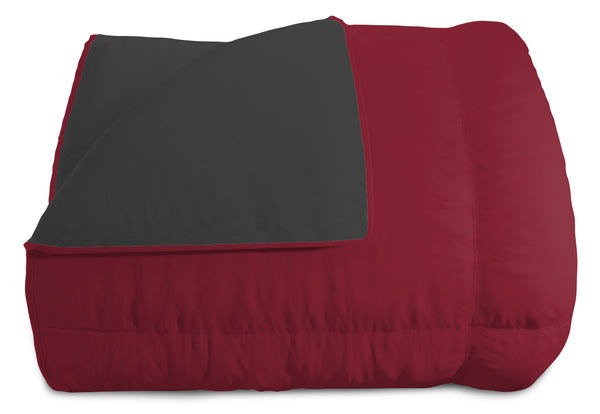 Trapunta Invernale Doubleface 300gr Bordeaux\/Grigio Scuro acquista