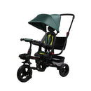 Triciclo My Way Passeggino  per Bambini 105,5x52x99 cm Pieghevole Seggiolino Girevole Verde-1