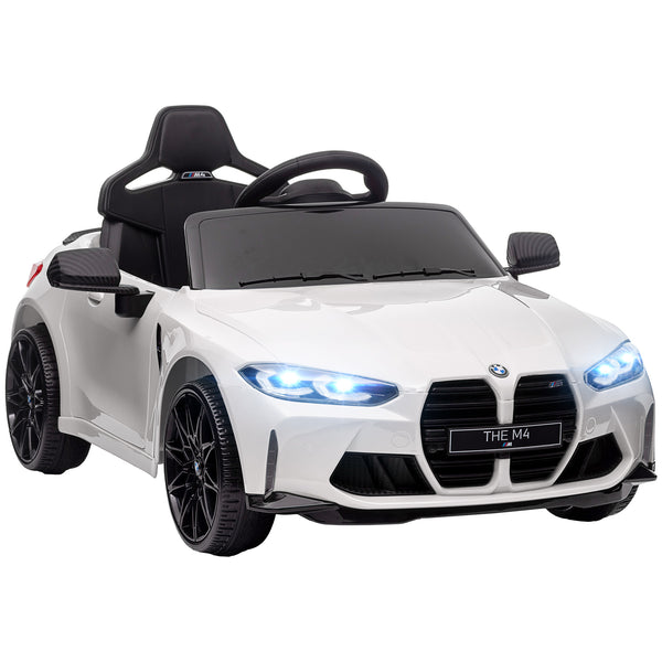 sconto Macchina Elettrica per Bambini Licenza BMW M4 con Telecomando Bianca