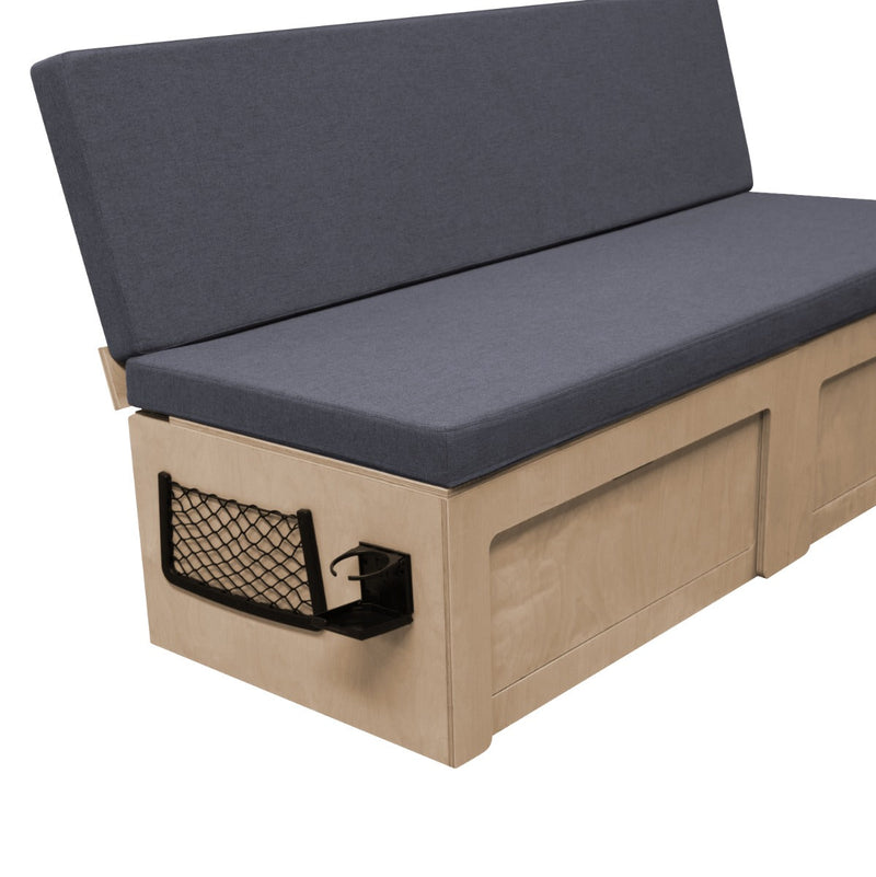 Divano Letto Pieghevole 180x110x40,7 cm per Camper   -6