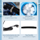 Pompa Filtrante per Piscina Fuoriterra 4000 lt/h Filtro a Sabbia Blu Seconda Scelta-8
