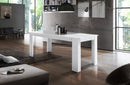 Tavolo Allungabile 160/210x90x75 cm Jesi Bianco Lucido-2