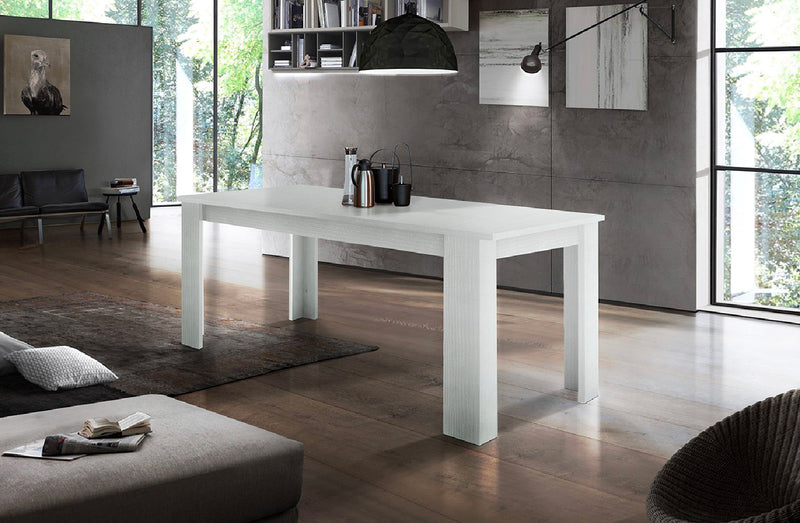 Tavolo Allungabile 160/210x90x75 cm Jesi Larice bianco-2