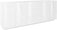 Credenza 4 Ante + 3 Cassetti 224,1x44,2x86 cm Ping Bianco Lucido