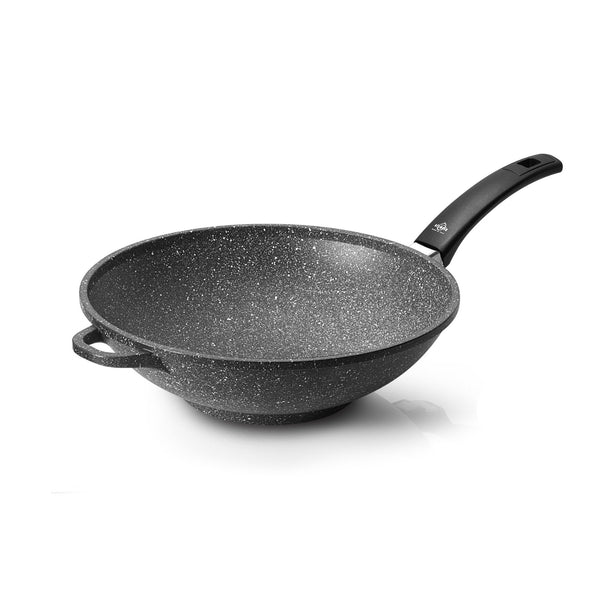 sconto Wok Antiaderente 1 Manico Ø32 cm Olympia Hard Cook