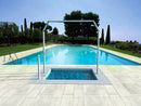 Ponte Doccia Ingresso Piscina Arkema Sanity Gate Professional Bianco Lucido-2