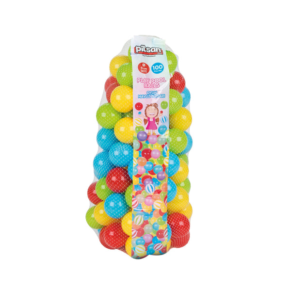 Rete 100 Palline Ø6 cm in Plastica Morbida Multicolore prezzo