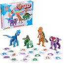 Puzzle 3D Dinosauri 60 pezzi Giocattolo per Bambini Gioco Educativo Bimbi-4
