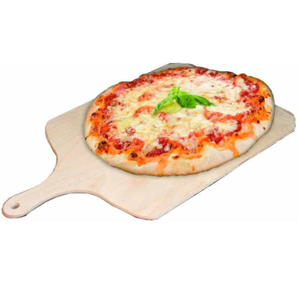 Pala per Pizza da Forno Fornetto Tagliere Legno Multistrato con Manico 49x36cm sconto