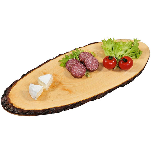 prezzo Tagliere Ovale In Legno Corteccia 45 cm Salumi Formaggi Affettati Antipasti