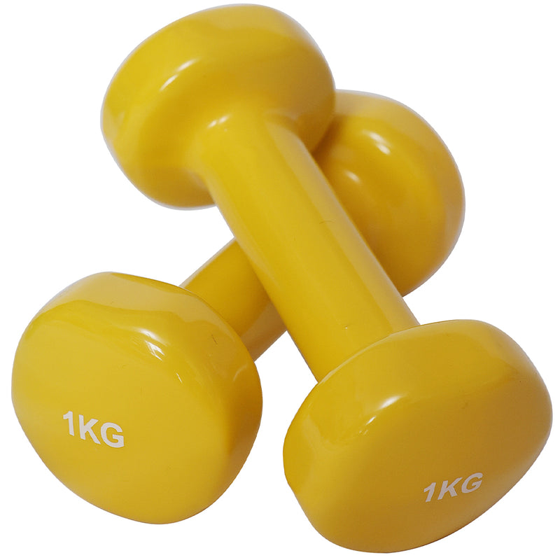 Set Manubri Palestra con Valigetta 2x0.5kg+2x1kg+2x1.5kg Pesi per Sport Fitness-4