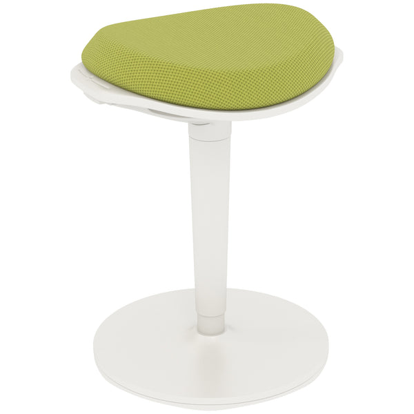 prezzo Sgabello Ergonomico e Imbottito ad Altezza Regolabile 42,5x35,5x56,5-71,5 cm con Inclinazione a 5° Verde