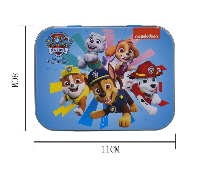 Set 12 Box per Bambini con 24 Cerotti Ciascuno 2 Misure in Metallo Paw Patrol-8