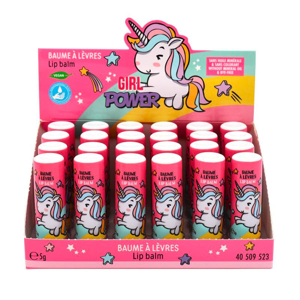 prezzo Set 24 Burro Cacao Unicorno per Bambini da 5 gr Gusto Fragola