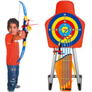 Set Arciere Per Bambini Con Arco 4 Frecce Mirino Laser Bersaglio E Portafrecce-1