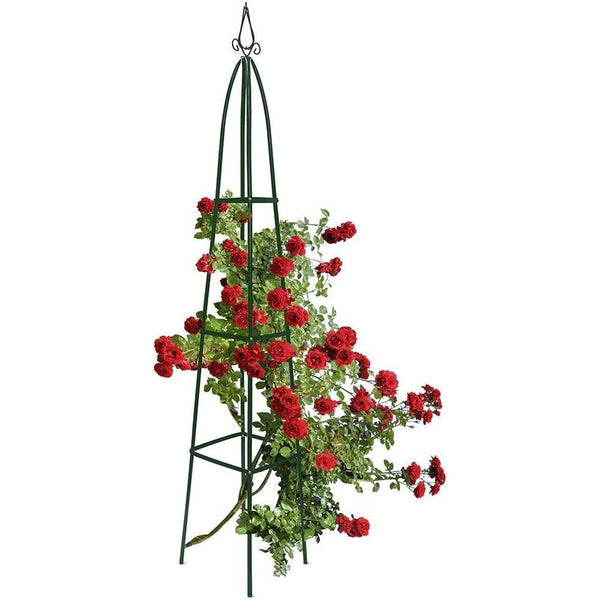 Supporto per Piante Rampicanti Obelisco Arco da Decorazione Giardino Torre H 2Mt online