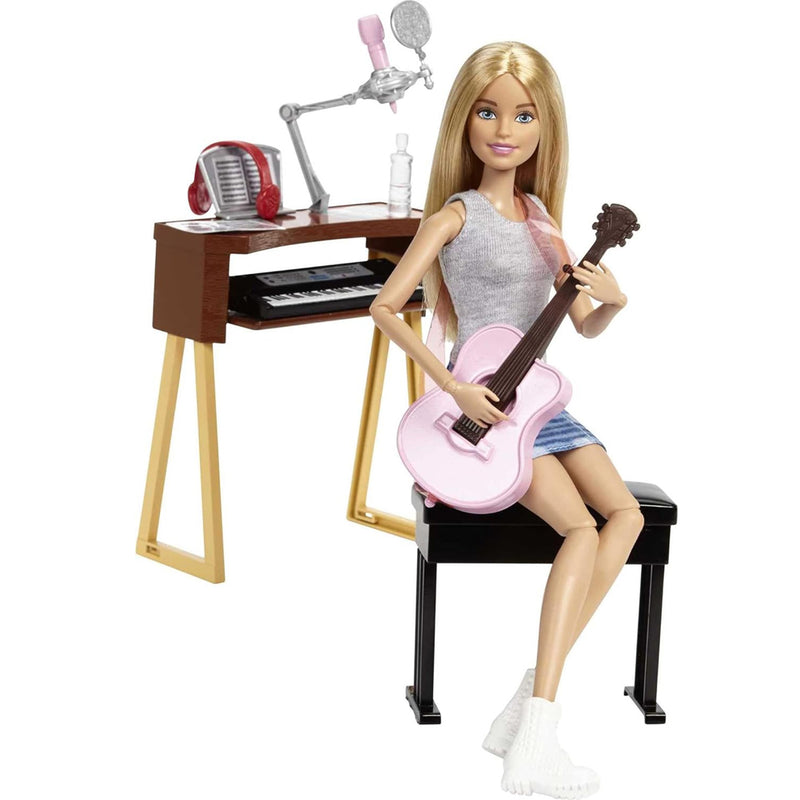 Barbie Musicista Accessori Tastiera e Chitarra Giocattolo Articolato Idea Regalo-4