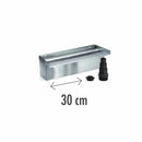 Lama d’Acqua Effetto a Cascata per Piscina o Laghetto 30x14xH10 cm in Acciaio Inox Lucido-2