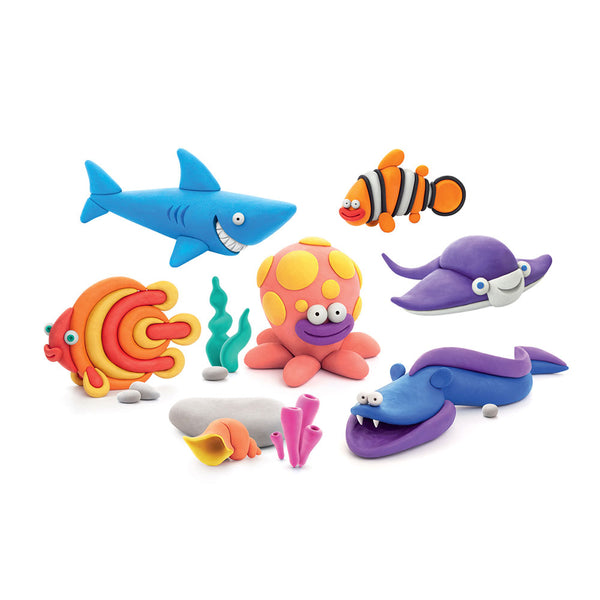 Set Pasta Modellabile Plastilina per Bambini 15 Barattoli 2 Stumenti Oceano acquista