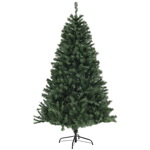 Albero di Natale Artificiale 110 x180 cm 1000 Rami verde sconto