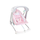 Altalena dondolo oscillante con Musica per Bambini 65x63x49 cm in Acciaio e Poliestere Baby Dreams  -3