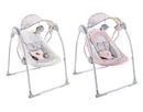 Altalena dondolo oscillante con Musica per Bambini 86x74x63 cm in Acciaio e Poliestere Baby Sweet  -1