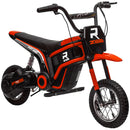 Moto Elettrica per Bambini con Acceleratore Manuale 2 Velocità 8-16km/h Rosso  -1