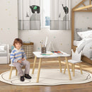 Set Tavolo con 2 Sedie per Bambini Corona Bianco  -2