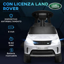 Macchina Elettrica per Bambini Licenza Land Rover Discovery 6V Velocità 3km/h Bianco -5