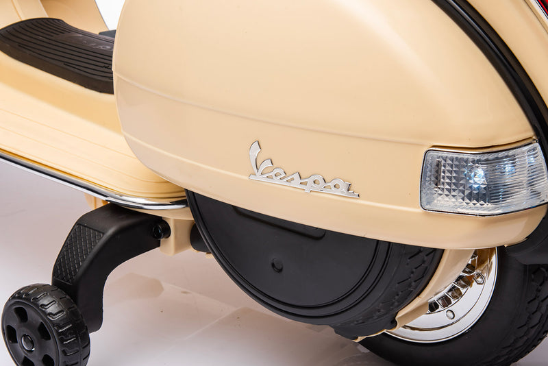 Piaggio Vespa PX150 Full Elettrica 12V per Bambini Crema-6