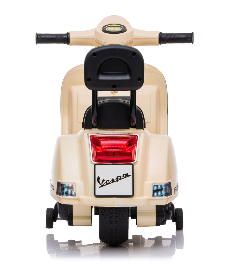 Piaggio Mini Vespa PX150 Elettrica 6V per Bambini Crema-3