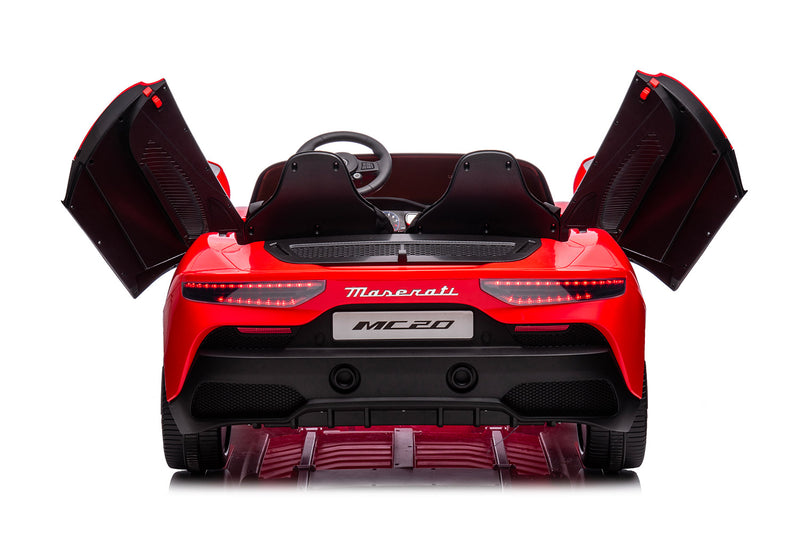 Macchina Elettrica per Bambini 12V con Licenza Maserati MC20 Rossa-8