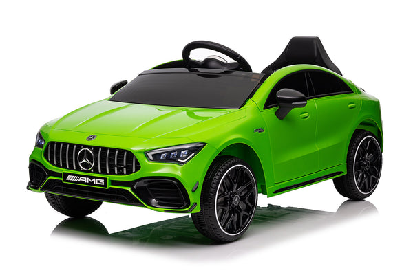 Macchina Elettrica per Bambini 12V con Licenza Mercedes CLA45 AMG Verde prezzo