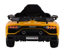 Macchina Elettrica per Bambini 12V con Licenza Lamborghini Aventador SVJ Small Giallo-4