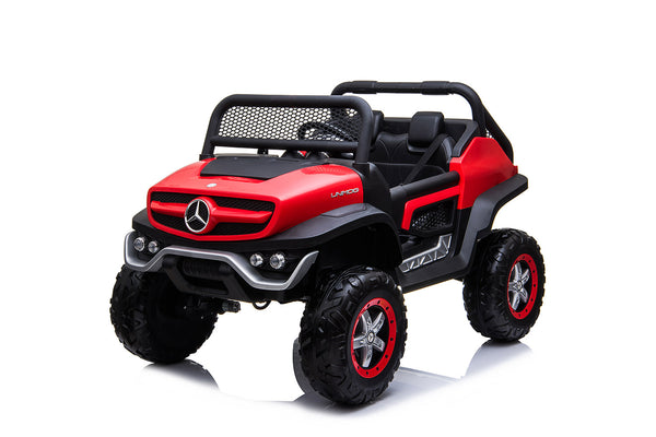 Macchina Elettrica per Bambini 12V con Licenza Mercedes Unimog Rossa prezzo