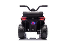 Quad Elettrico per Bambini Safari 6V con Bauletto Posteriore Rosso