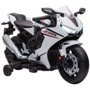 Moto Elettrica per Bambini con Licenza Honda CBR 1000RR 6V Velocità 3km/h Bianco  -1