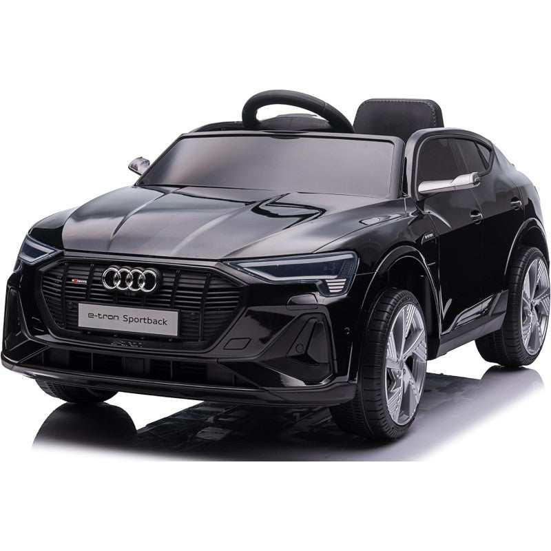 Macchina Elettrica per Bambini Licenza Audi e-Tron Sportback 12V Telecomando e Lettore Mp3 Nero -1